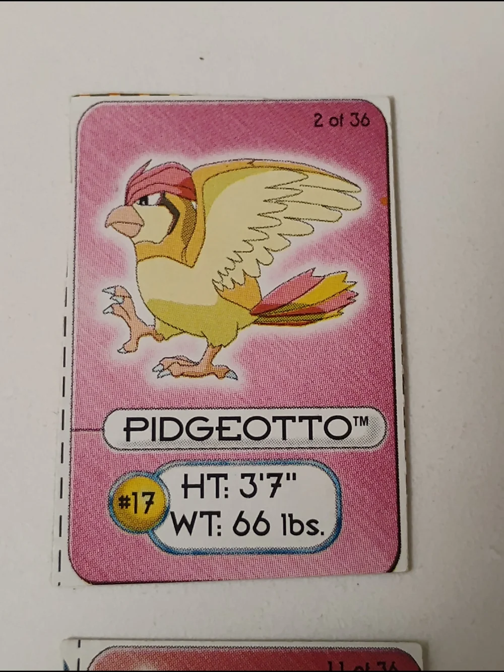 Pokemon 1998 Premium Lunchable Mini Cardboard Cutout Vintage Cards - Picture 4 of 6